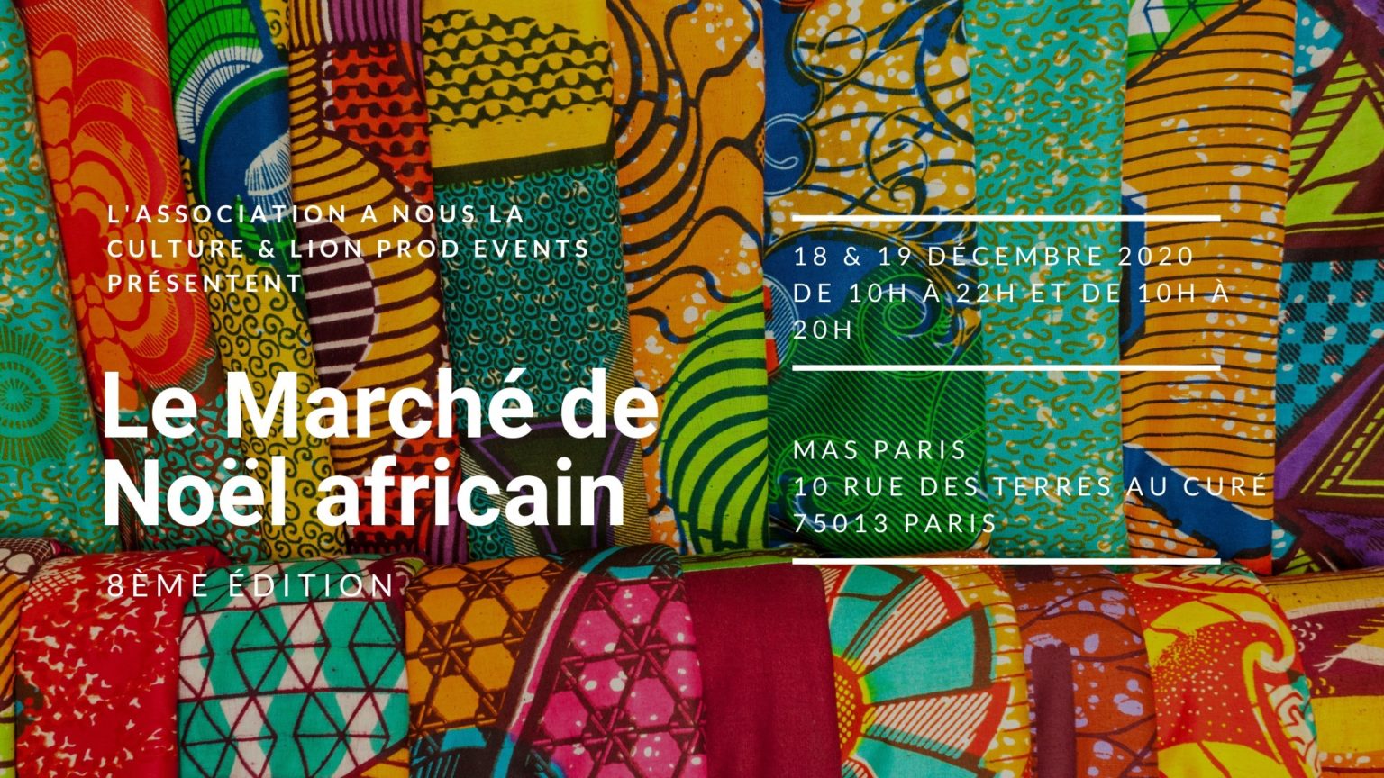 Le Marché de Noël africain 2020 8 ème édition Abenafrica